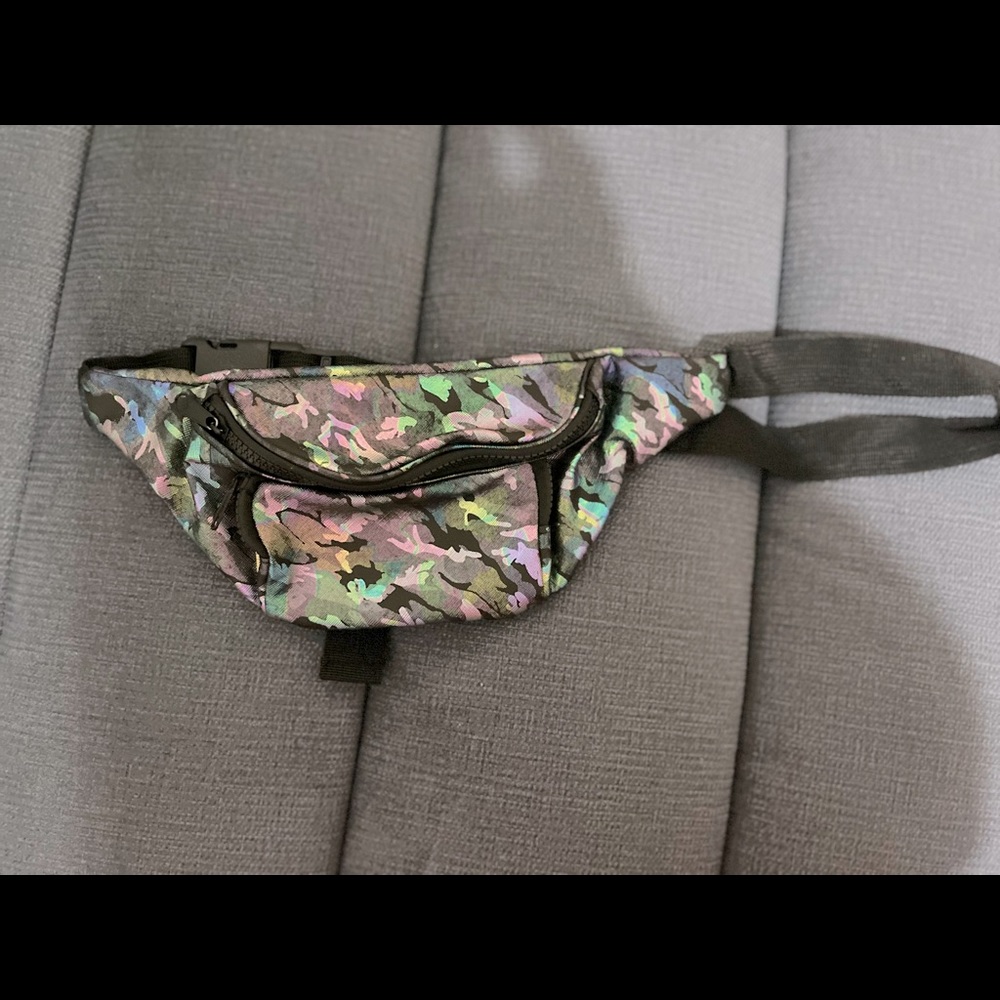 Camo multi fanny pack